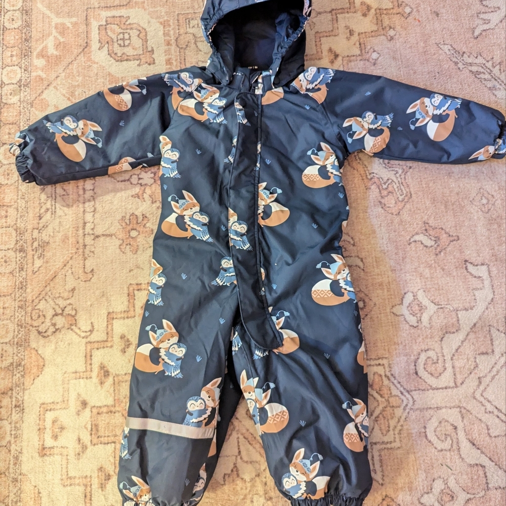 Reima Finland Snowsuit with Animal Print Baby 18-24 Months